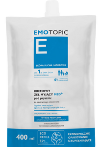 EMOTOPIC KREMOWY ŻEL MYJĄCY MED+ pod prysznic ECO REFILL 400 ml