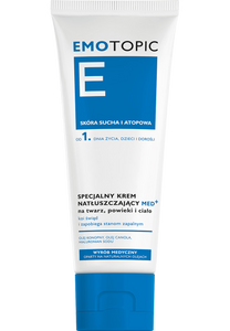 EMOTOPIC SPECJALNY KREM NATŁUSZCZAJĄCY MED+ na twarz, powieki i ciało 75 ml