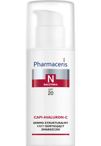 Pharmaceris N DERMO-STRUKTURALNY KREM KORYGUJĄCY ZMARSZCZKI SPF 20 CAPI-HIALURON-C 50 ml
