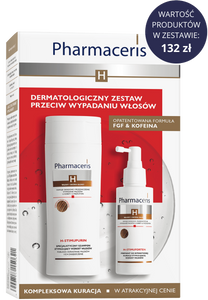 Pharmaceris H ZESTAW PROMOCYJNY H-STIMUPURIN 250 ml + H-STIMUFORTEN 125 ml