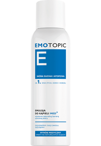 EMOTOPIC EMULSJA DO KĄPIELI MED+ do codziennego stosowania 200 ml
