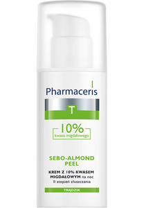 Pharmaceris T KREM Z 10% KWASEM MIGDAŁOWYM na noc II stopień złuszczania SEBO-ALMOND PEEL 10% 50 ml 