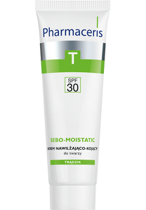 Pharmaceris T KREM NAWILŻAJĄCO-KOJĄCY SPF 30 do twarzy w trakcie i po kuracjach przeciwtrądzikowych SEBO-MOISTATIC 50 ml