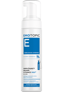EMOTOPIC NAWILŻAJĄCY BALSAM W PIANCE MED+ do ciała 200 ml
