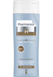 Pharmaceris H SPECJALISTYCZNY SZAMPON PRZECIWŁUPIEŻOWY regulujący mikrobiom skóry H-PURIN SPECIAL 250 ml