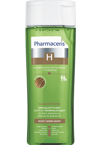 Pharmaceris H SPECJALISTYCZNY SZAMPON NORMALIZUJĄCY do skóry łojotokowej, skłonnej do podrażnień H-SEBOPURIN 250 ml