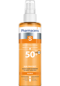 Pharmaceris S SUCHY OLEJEK OCHRONNY SPF 50+ do ciała na mokrą i suchą skórę SUN PROTECT 200 ml