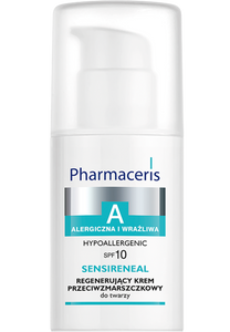 Pharmaceris A REGENERUJĄCY KREM PRZECIW­ZMARSZCZKOWY SPF 10 do twarzy SENSIRENEAL 30 ml